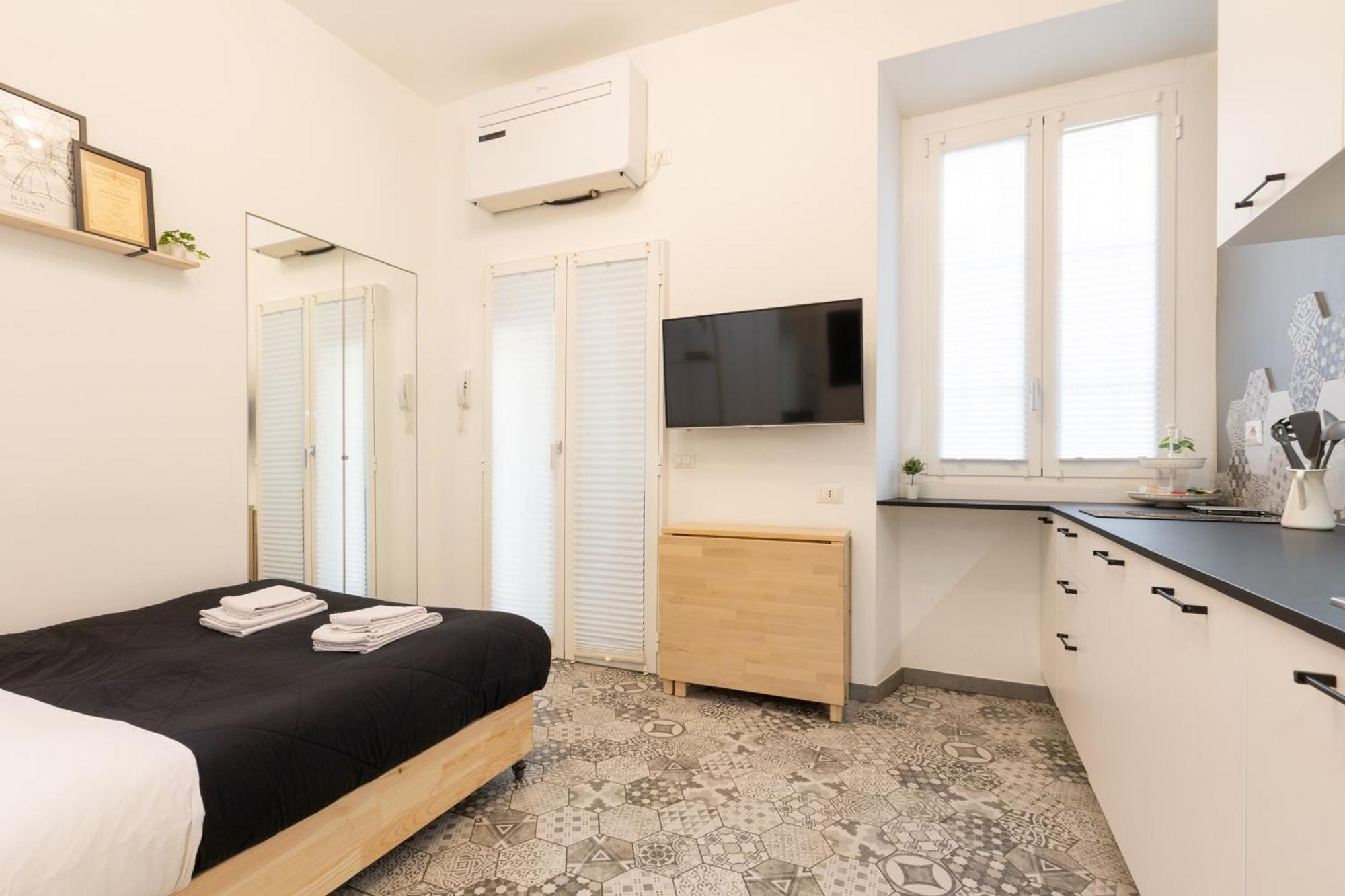 Tiny & Tidy Studio In The Key Area Of Mailand Exterior foto