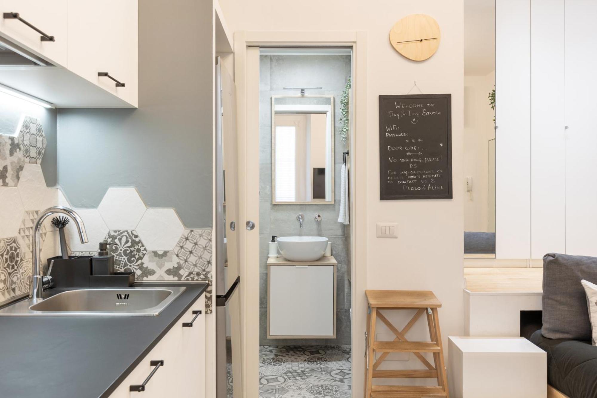 Tiny & Tidy Studio In The Key Area Of Mailand Exterior foto