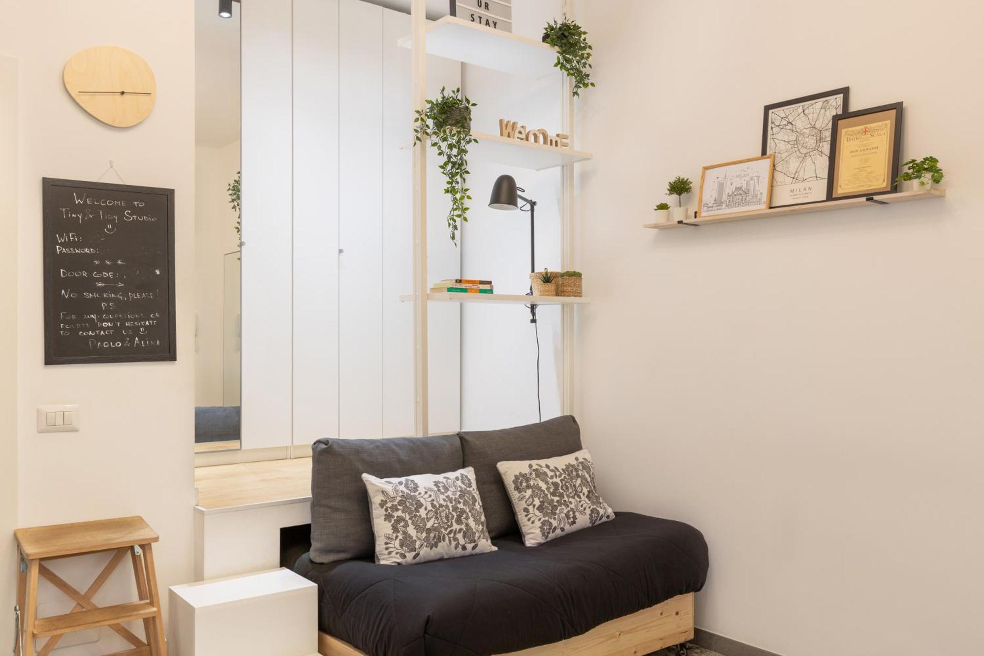 Tiny & Tidy Studio In The Key Area Of Mailand Exterior foto